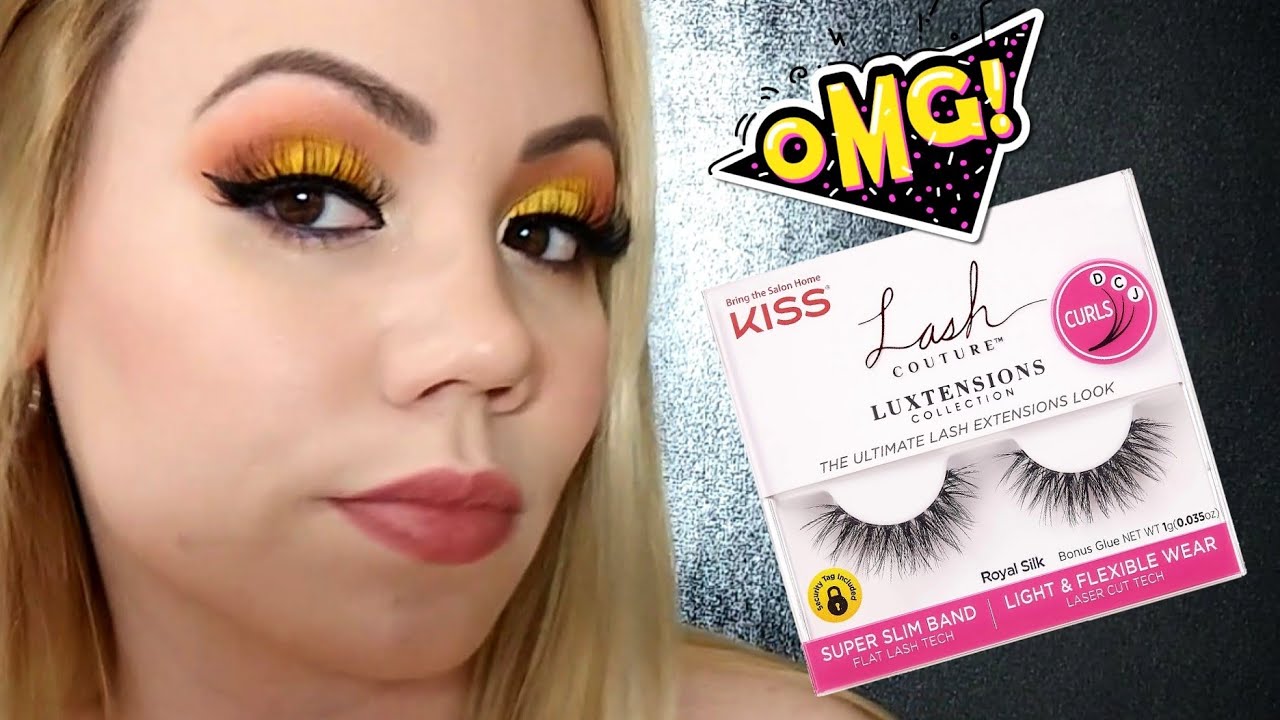 *New* •Kiss• Lash Couture LUXTENSION {Royal Silk} Review/ Try On  2020