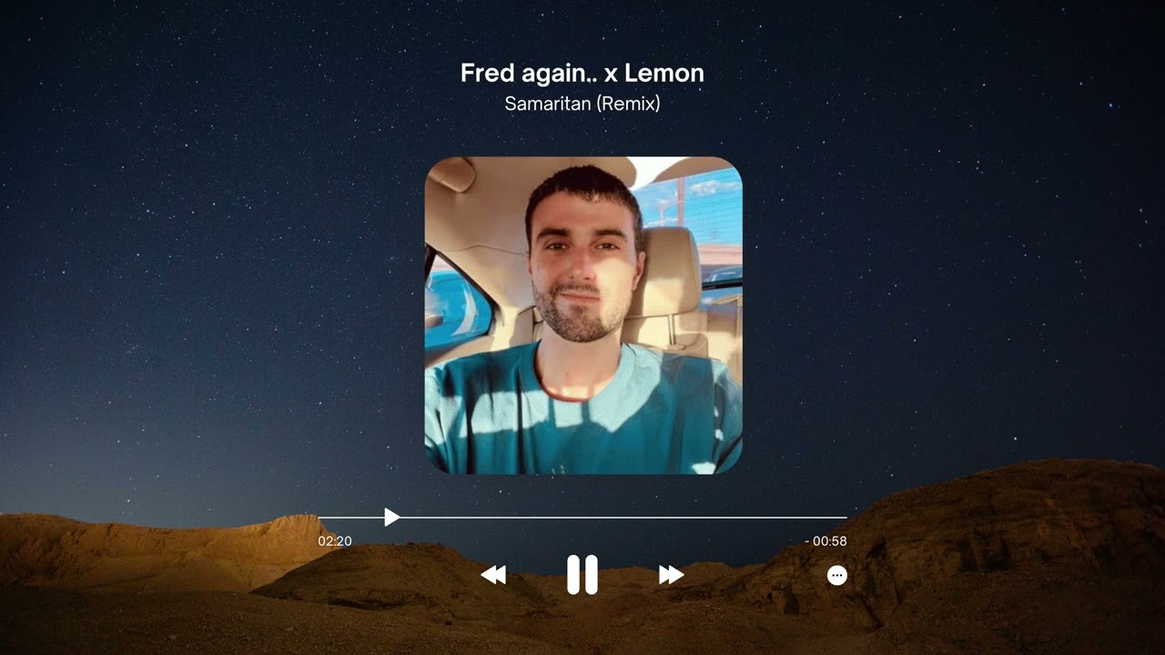 Lemon - Samaritan (Fred again.. Remix, Unreleased) | Arun’s Roof, London 2024