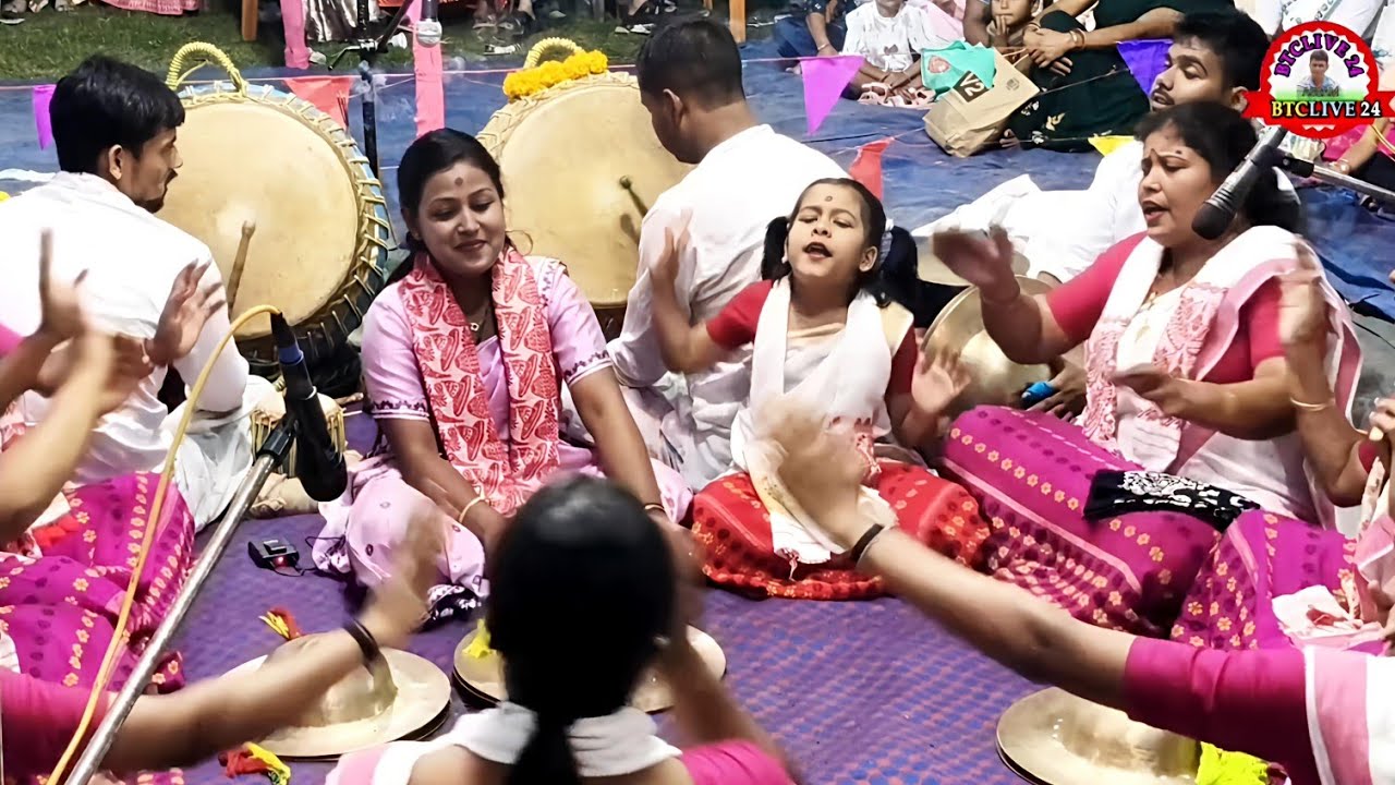 বিতালি ডেকা কি সুন্দৰ কৈ বৰতাল বজাইছে | হড়ি তুমাৰ নৰন | Nagara Naam | Assamese Nagra | BTCLIVE 24 