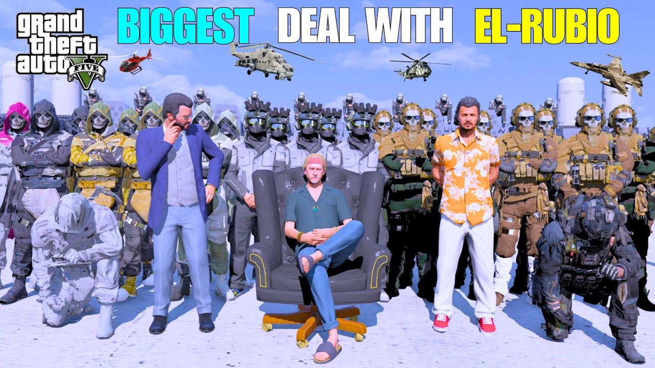 SECRET DEAL WITH EL-RUBIO ! GTA5 CINEMATIC GAMEPLAY @Tecnogamerz