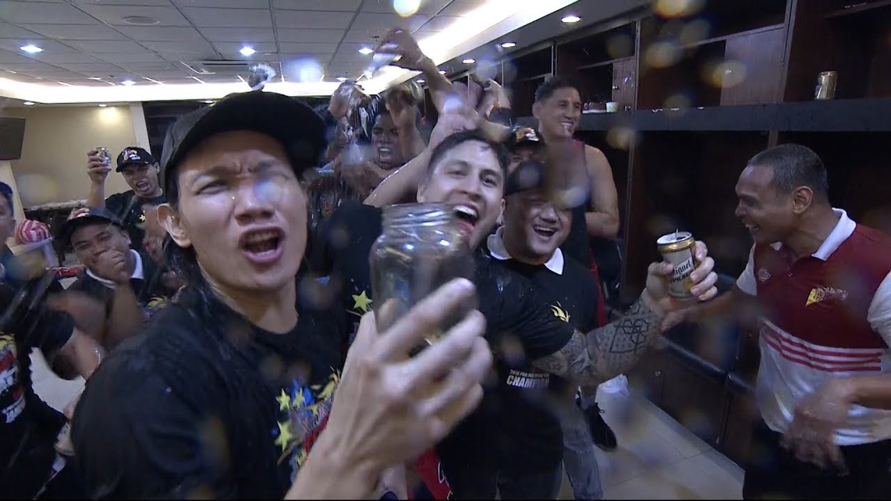 SMB's Dugout Celebration | PBA Philippine Cup 2018