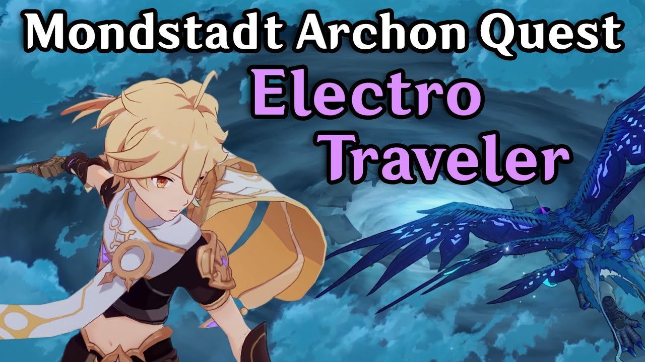 Mondstadt Archon Quest, но с C4 Electro Traveler | Traveler-san #7