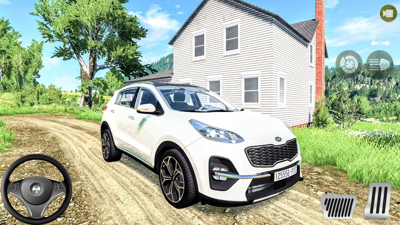 Kia Sportage Car Driving - BeamNg Drive - Car Games Pc Gameplay [Logitech g29]