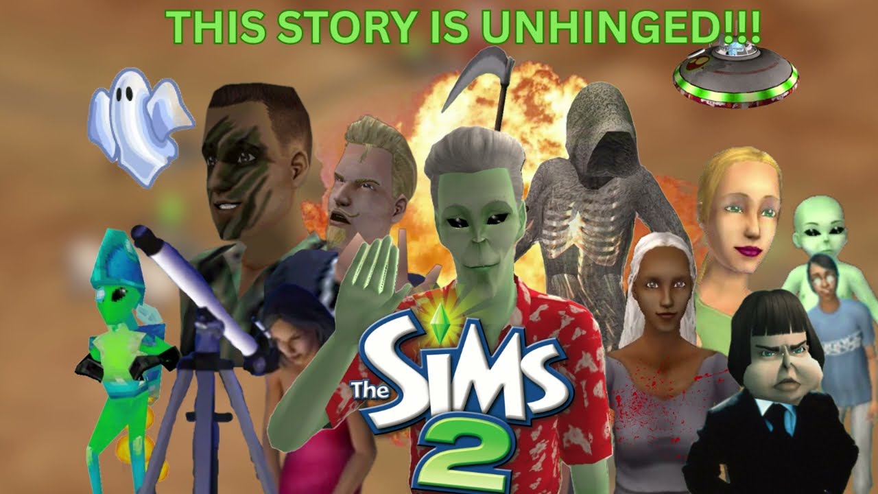 The Unhinged Story of Strangetown in The Sims 2