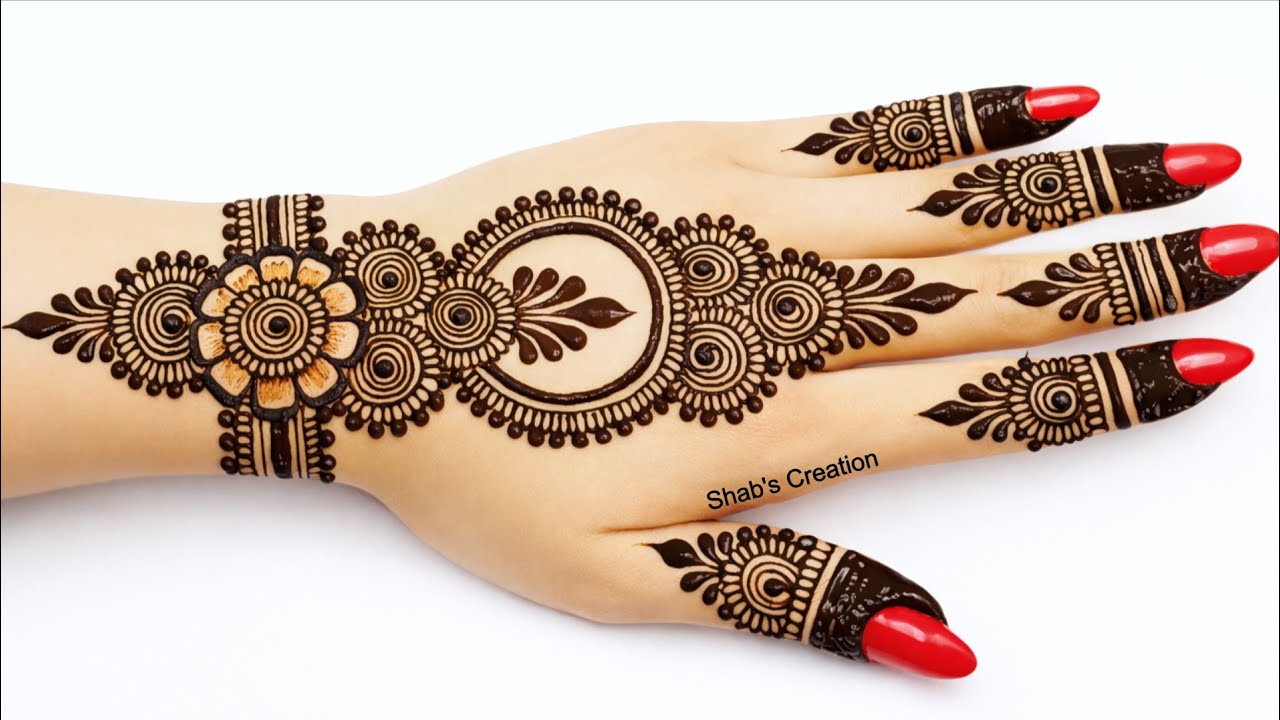 Very stylish easy mehndi design | Ramadan special mehndi designs |mehandi ka design | Mehandi design