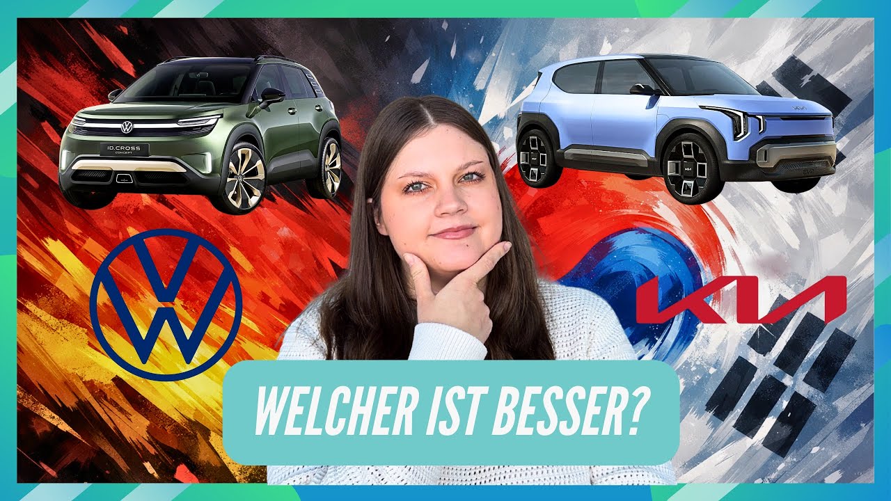 VW ID.Cross vs Kia EV2: Technische Daten im Vergleich