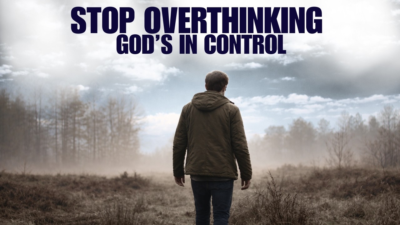 STOP OVERTHINKING GOD’S IN CONTROL | CHRISTIAN MOTIVATION