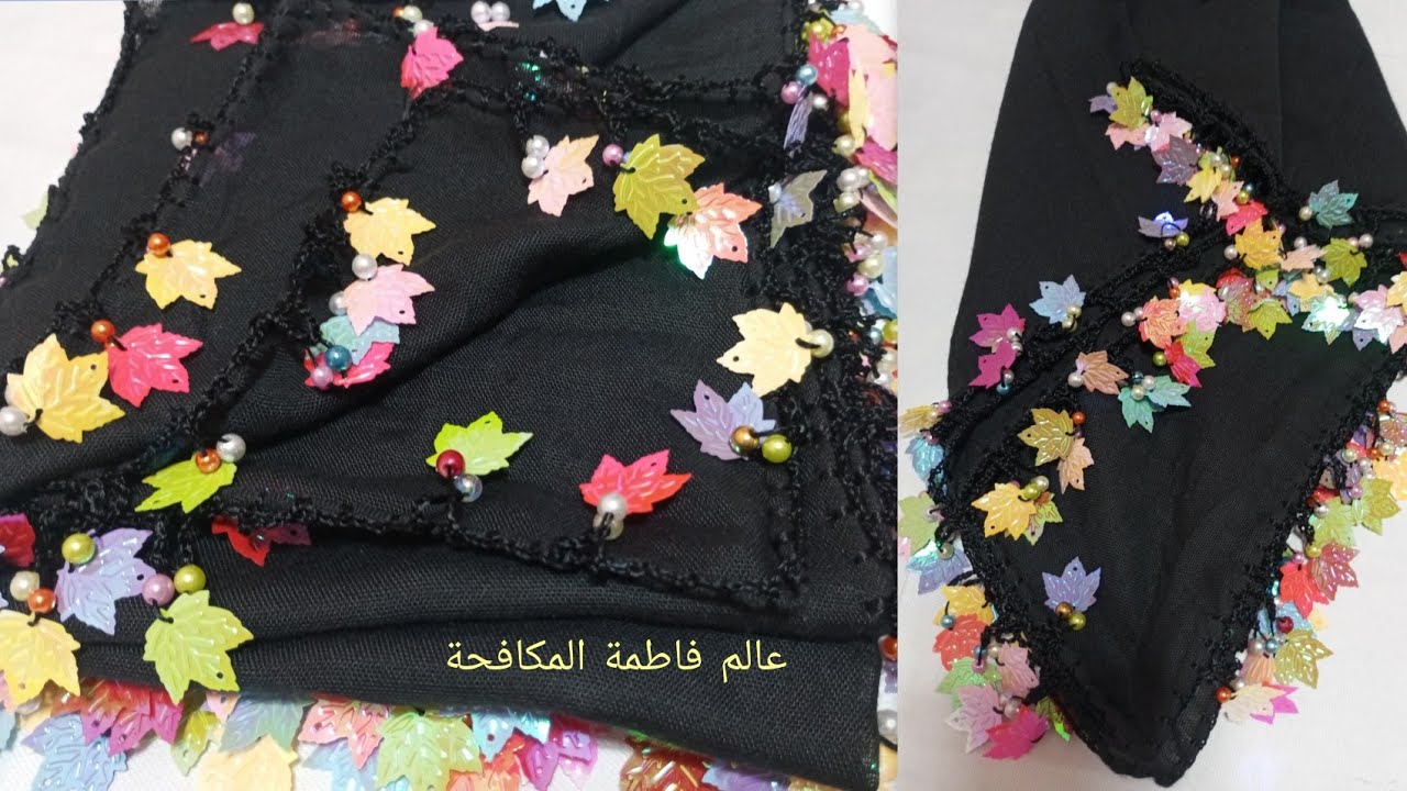 فولار /فولار بالكروشي بطريقة سهلة و شكل مختلفة #اكسبلور #مشروع_مربح #لايك #crochet #خياطة 