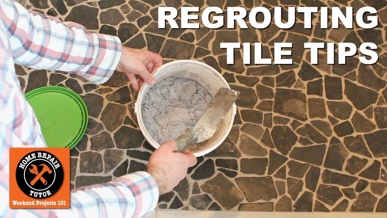 Regrout Shower Floor Tile (Quick Tips)