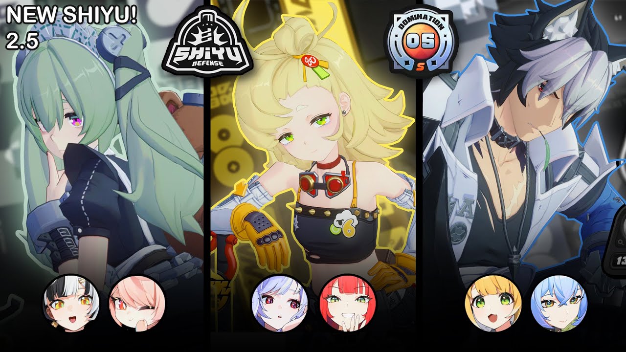 НОВИНКА Shiyu 5 S / Corin x Dialyn & Piper Abloom & M4 Manato x Lucia / ZZZ 2.5