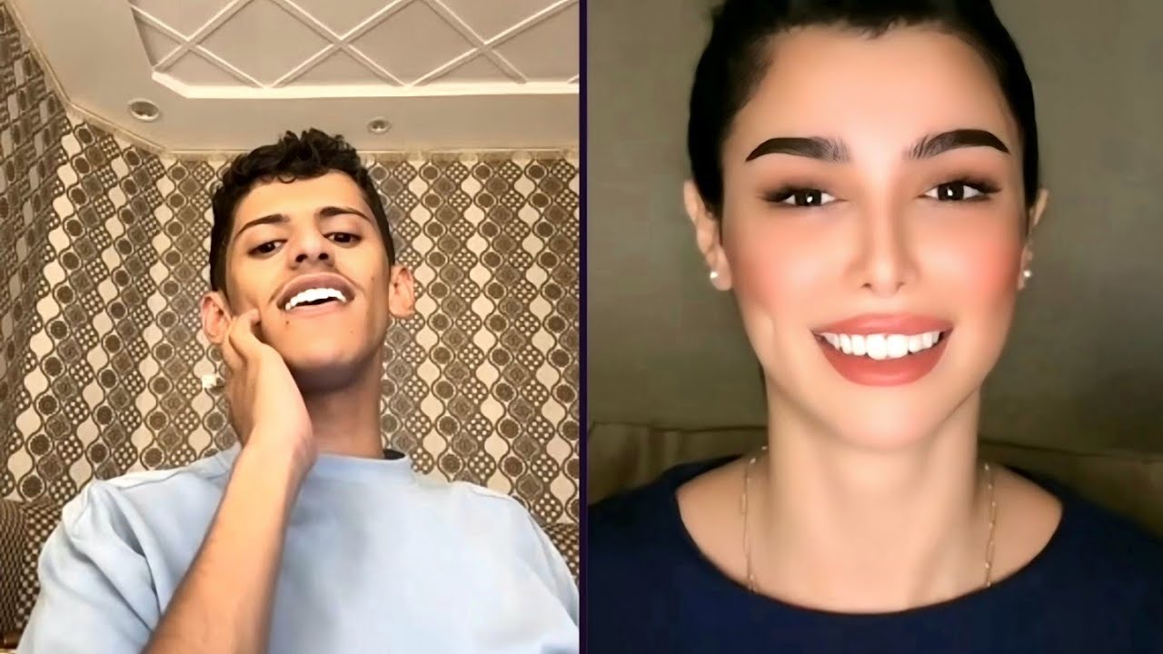 سعود بن خميس مع قمر الهاجري 😂🔥🤣 قمر تغني اغنيه  صح قلبي حزين 🤣🔥