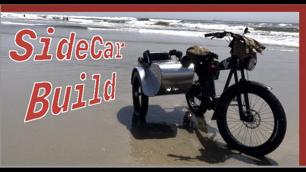 E bike with Custom Sidecar build side car