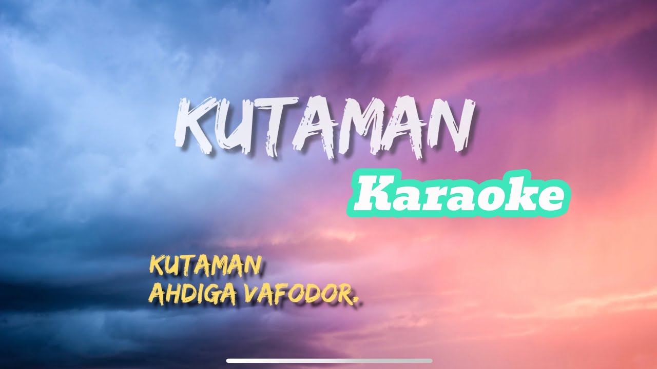 Kutaman. Minus. O’lmas Olloberganov. lyrics. Karaoke