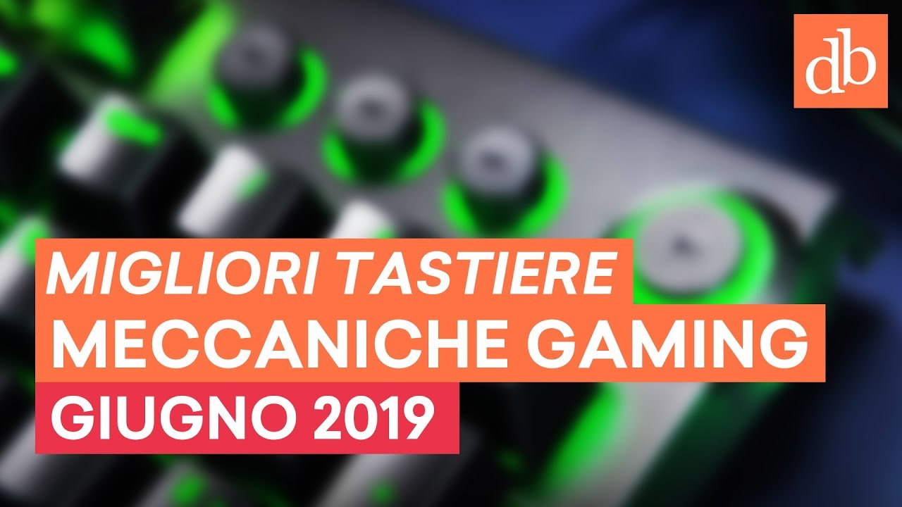 MIGLIORI TASTIERE MECCANICHE GAMING di GIUGNO 2019 • Ridble.com