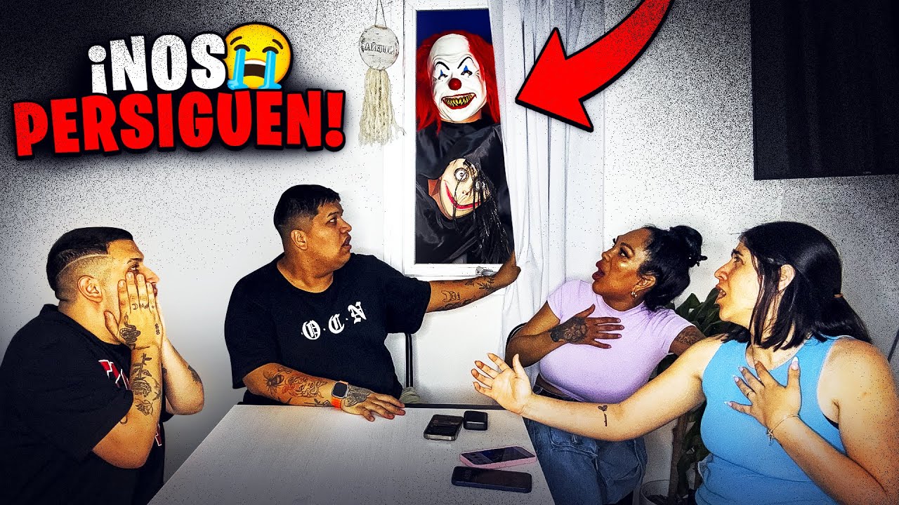LOS PAYASOS NOS PERSIGUEN !!😱🤡// Tomi Medina