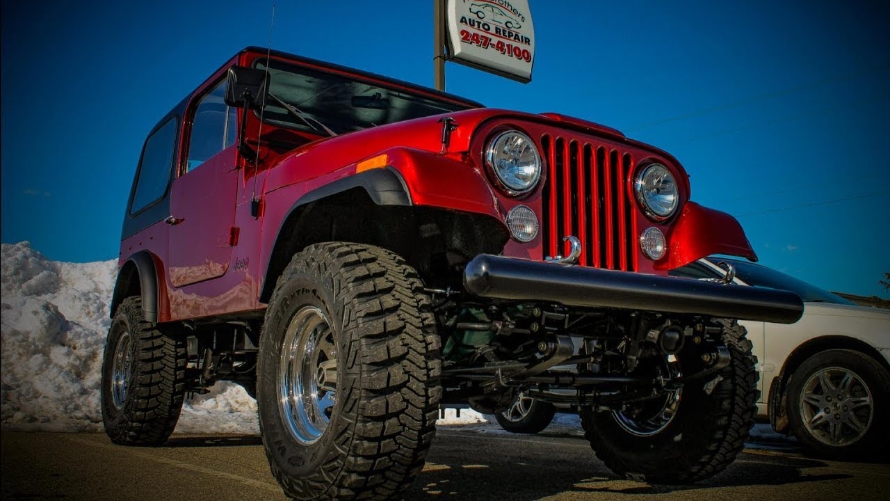 1977 Jeep CJ7 Restoration by Miller Brothers Auto Repair