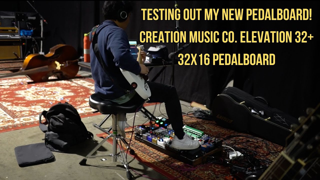 Testing My New Pedalboard In Nashville! | Creation Music Co. Elevation 32+ w/ Jet Pedals Unity 6.