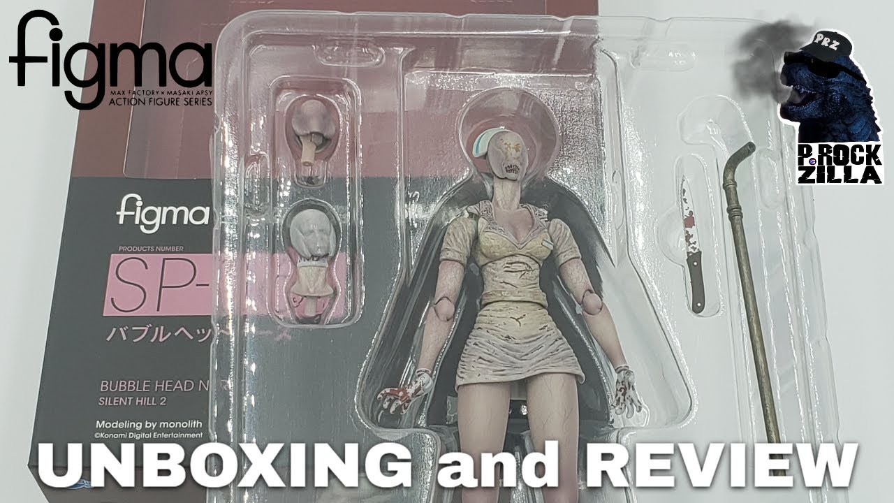 Figma Bubble Head Nurse Unboxing & Review
