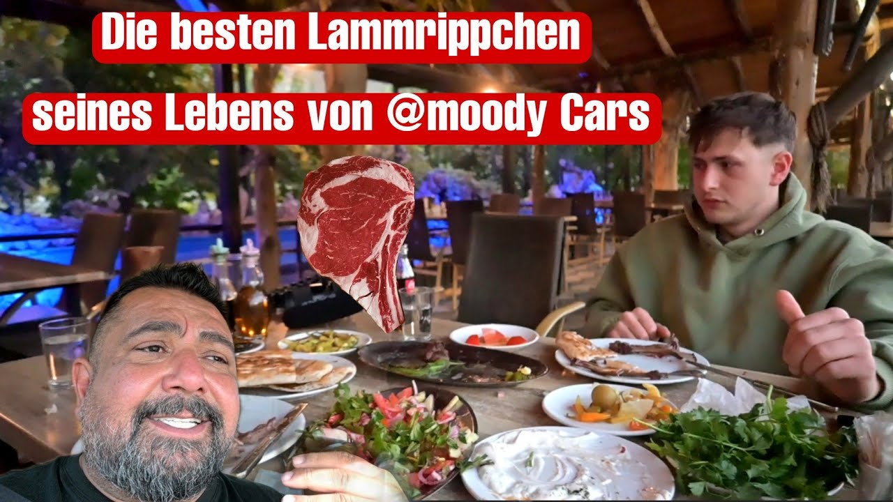 Besten Lammrippchen seines Lebens @Moody cars .Türkei/Mersin