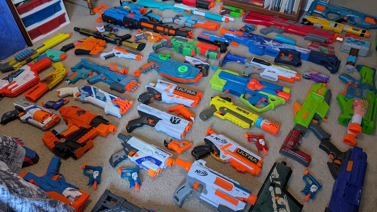 Обзор коллекции NERF | Обновлено: более 90 моделей!