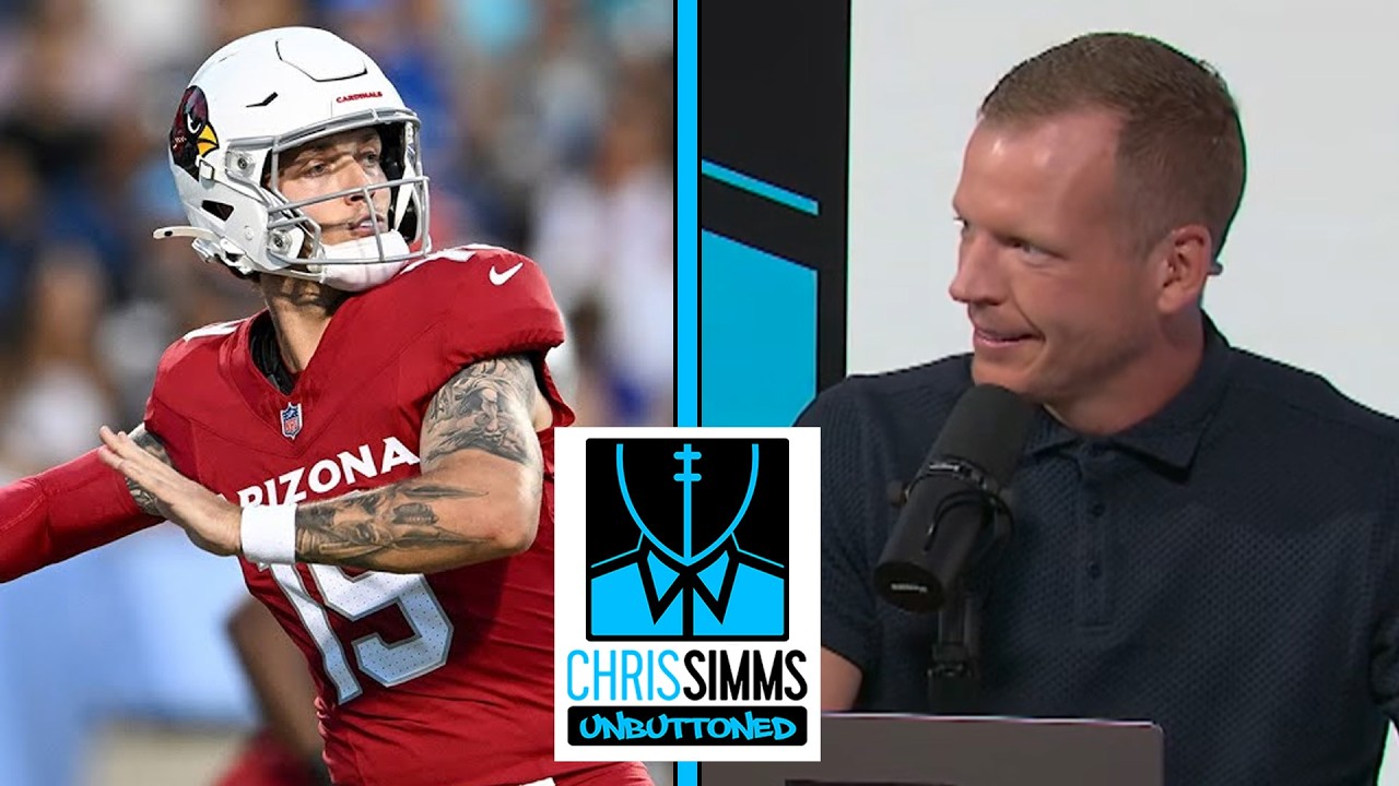 Carson Beck has 'a lot to like' after Hall of Fame Game | Chris Simms Unbuttoned | NFL on NBC