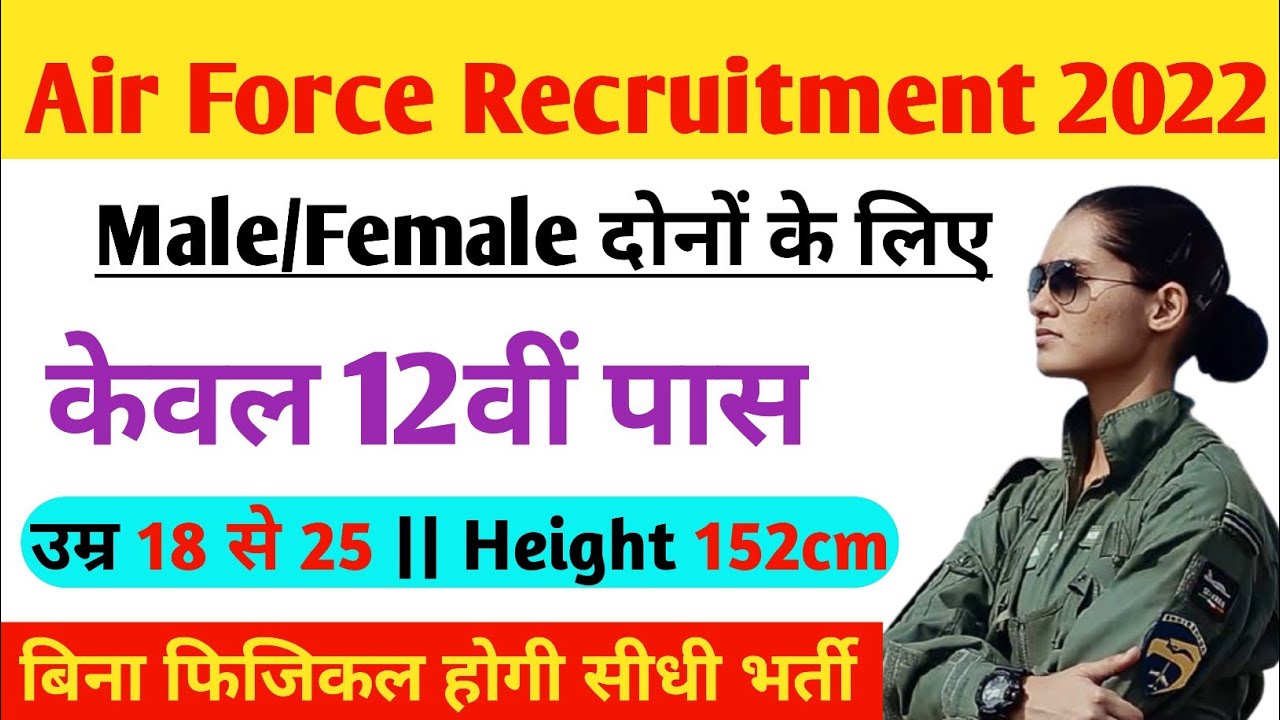 Indian Air Force Bharti 2022 | Air Force AFCAT Bharti 2022 | Air Force Recruitment 2022 | आवेदन शुरू