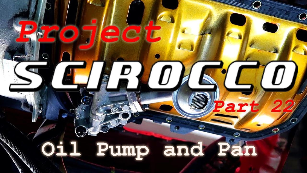 1985 VW Scirocco Mk2 | Part 22 - How to Replace the Oil Pump