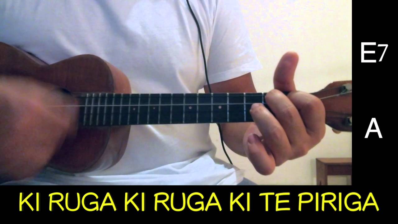 FAKATERE TERE - Ukulele cover with lyrics and chords