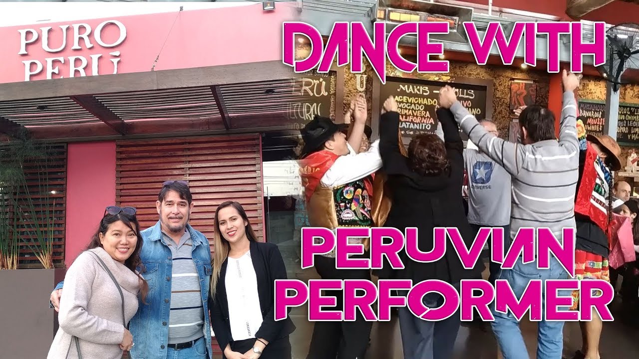 TRADITIONAL PERUVIAN BUFFET / PERUVIAN PERFORMER AT PURO PERU