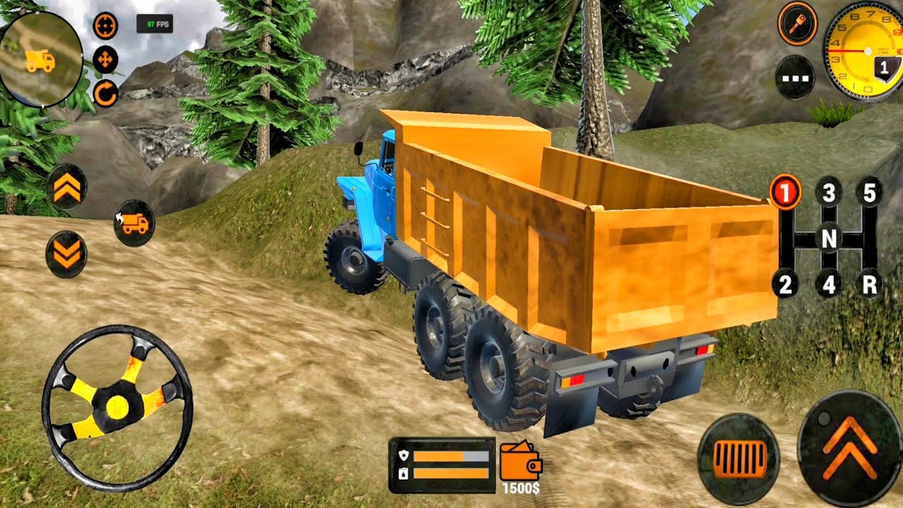 Backhoe Loader JCB Simulator Gameplay - Indian Vehicles JCB Truck Driving - Android Gameplay