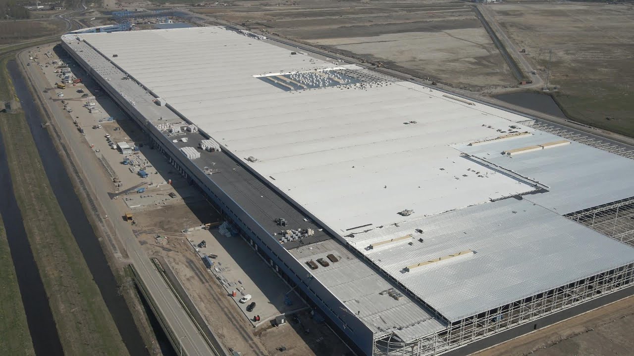 Hekwerk DSV Moerdijk van boven! 💥