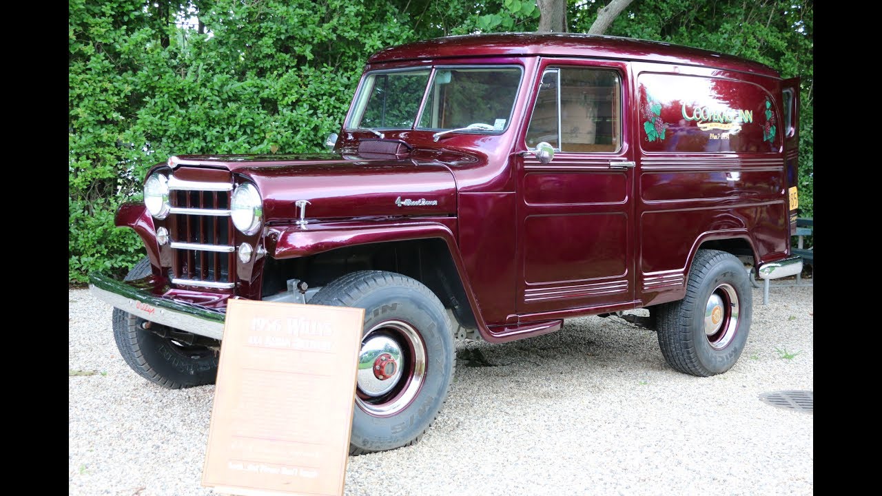 1956 Willys 4x4 Sedan Delivery For Sale~Body Off Restoration~Absolutely Fantastic!!