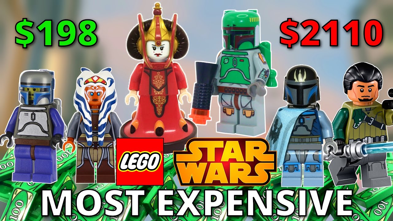 TOP 20 MOST EXPENSIVE LEGO® STAR WARS™ MINIFIGURES (2025)
