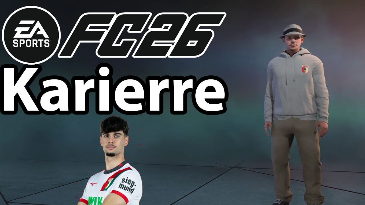 Die Kariere Beginnt EAFC 26 Augsburg Kariere 🔴🟢⚪ #001