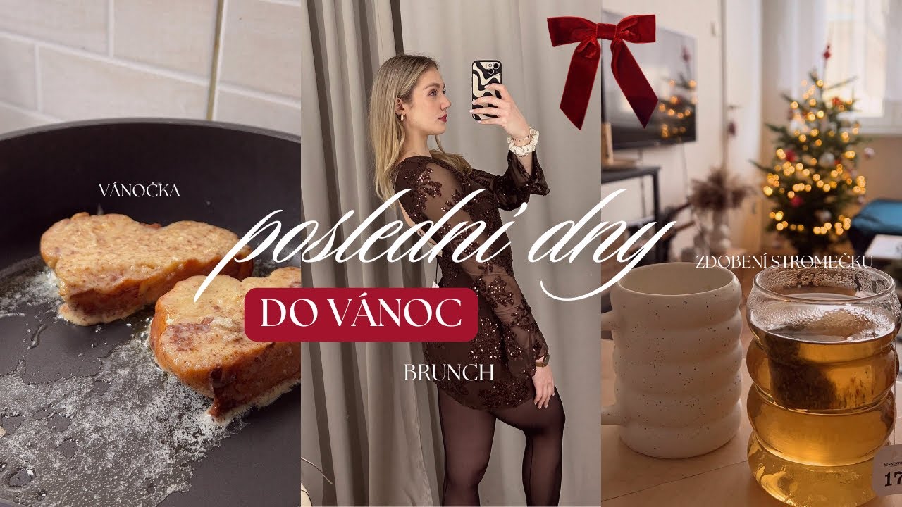 🎅🏻VLOGMAS pt. 4 | vánočka bez cukru, brunch, domácí pohoda | Marttina K.
