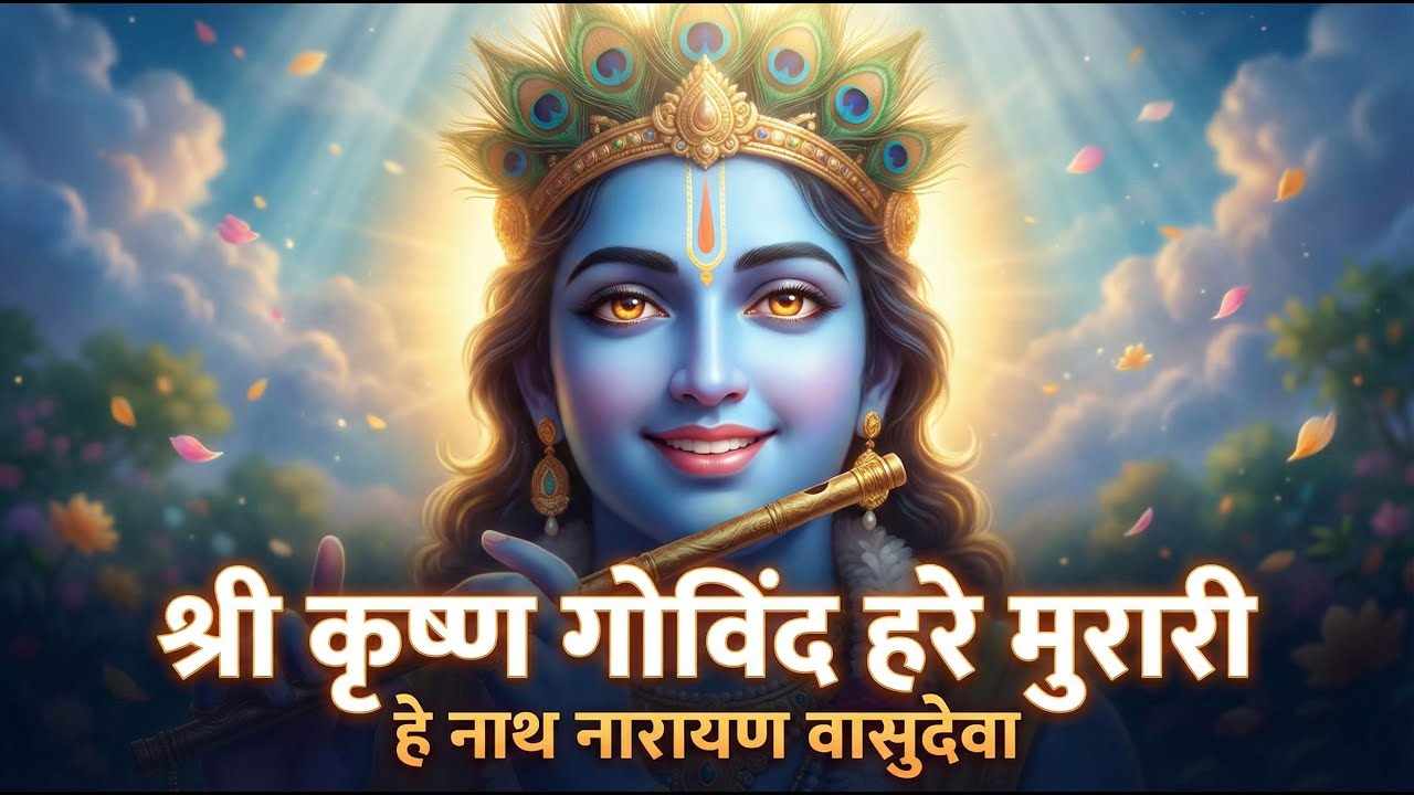 Shree Krishna Govind Hare Murari | श्री कृष्ण गोविंद हरे मुरारी | Divine Krishna Bhajan | Devotional