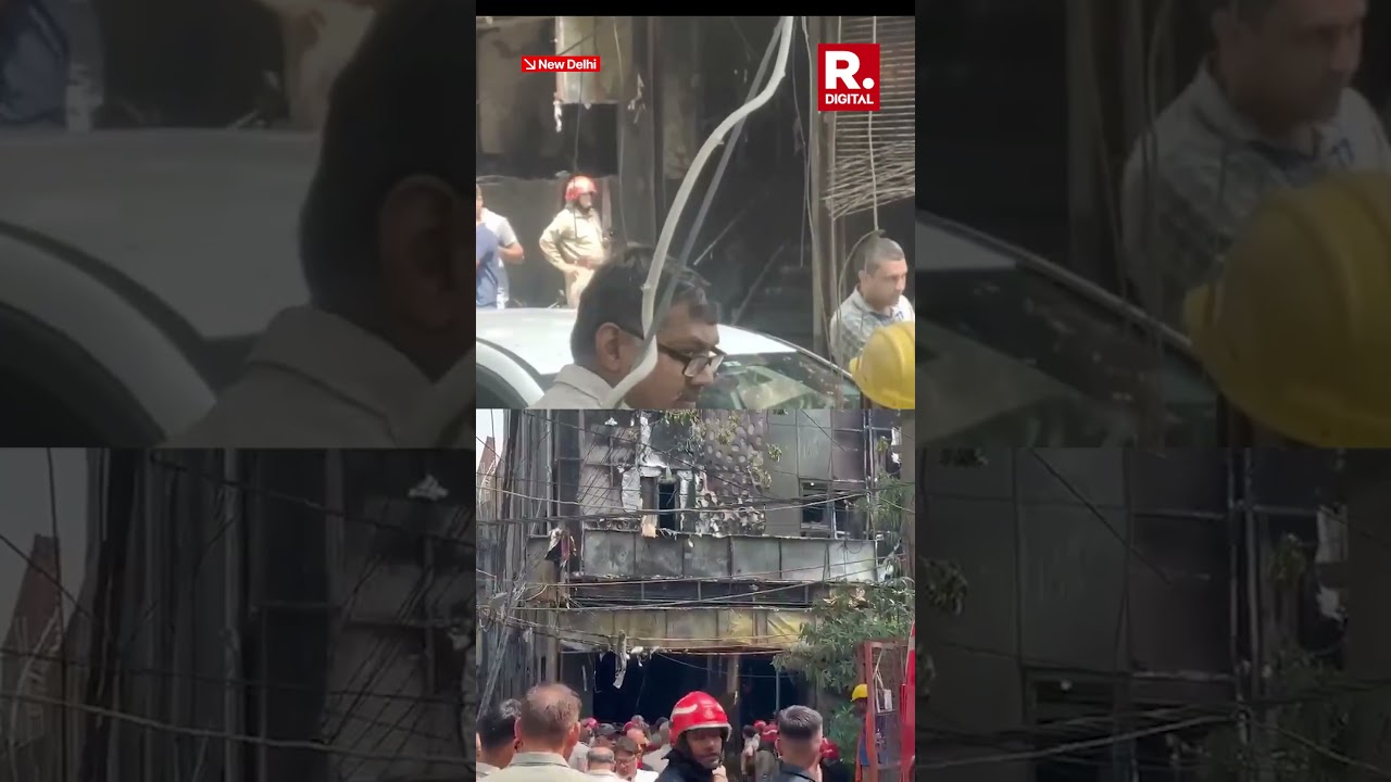 Massive Fire at Malviya Nagar Hotel Leaves at least 21 Dead