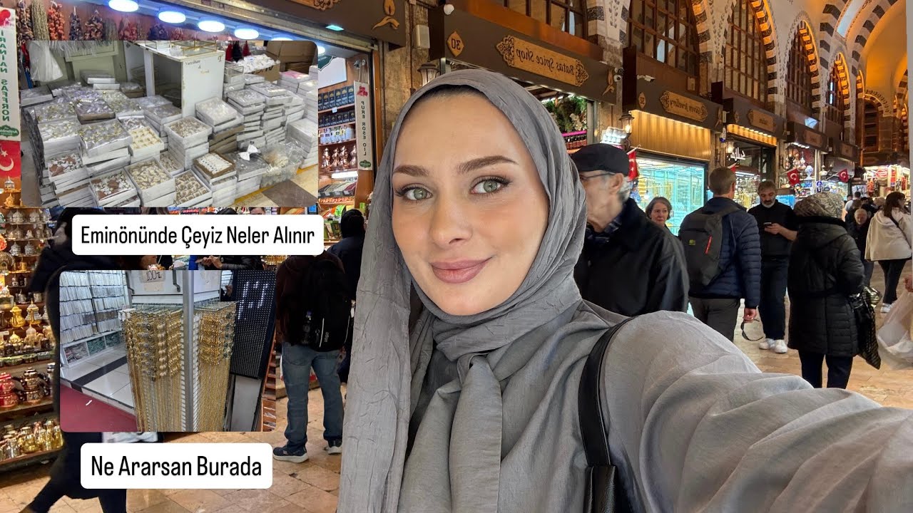 Emin&ouml;n&uuml;&rsquo;ne Gidiyoruz Neler Var Neler İş Kırmak İsteyenler &Ccedil;eyiz Alışverişi Hepsi Burda🛑