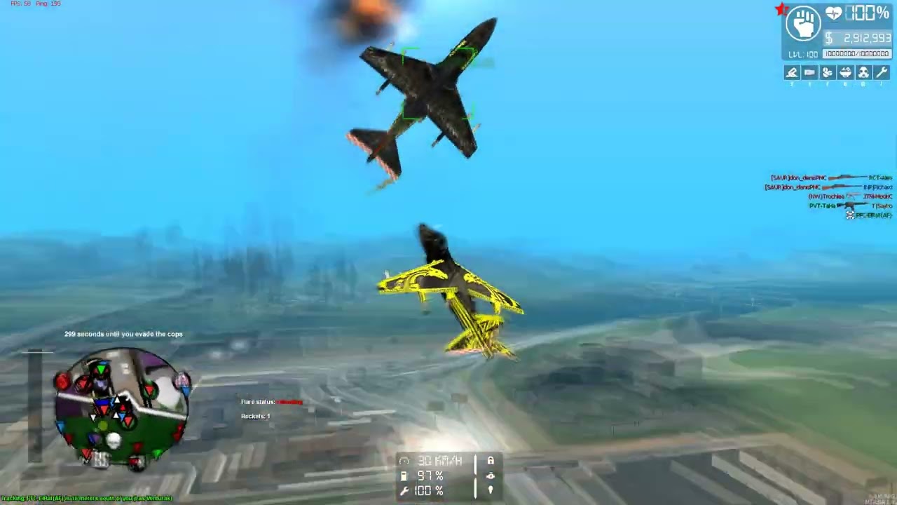 SAUR RPG | DarkMonster Dogfight Montage #17