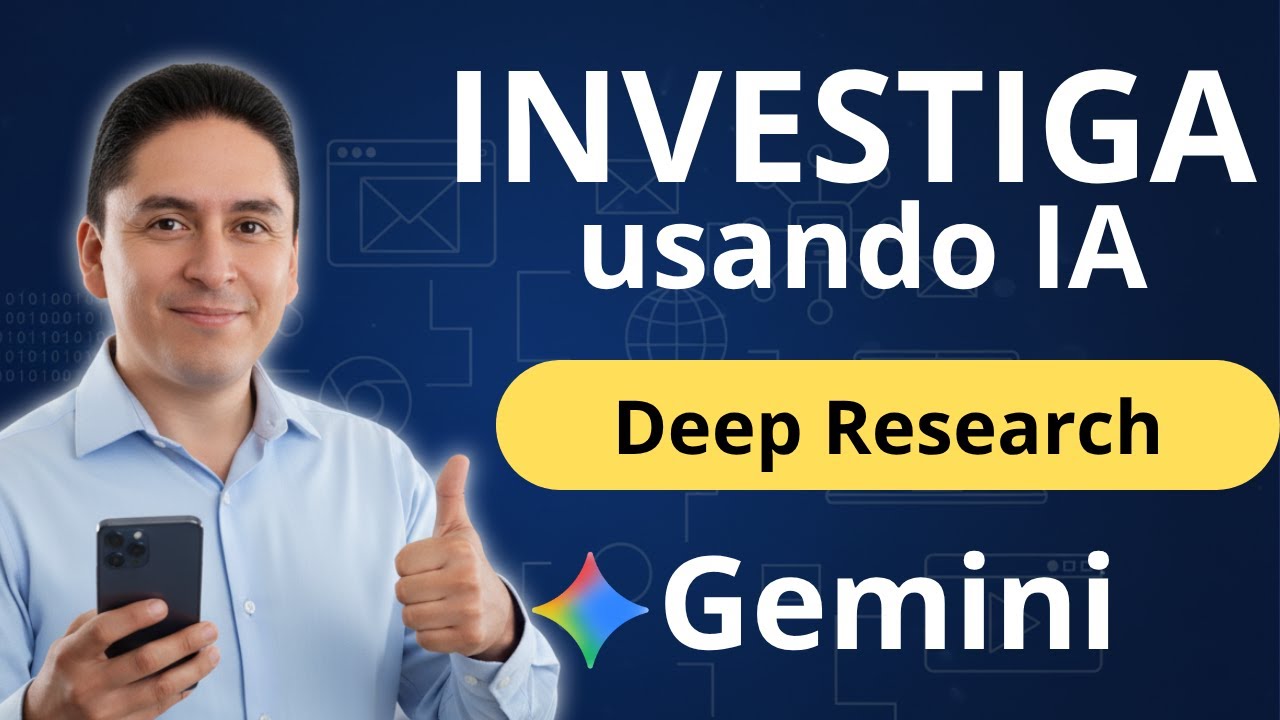 Investiga con IA con Gemini Deep Research