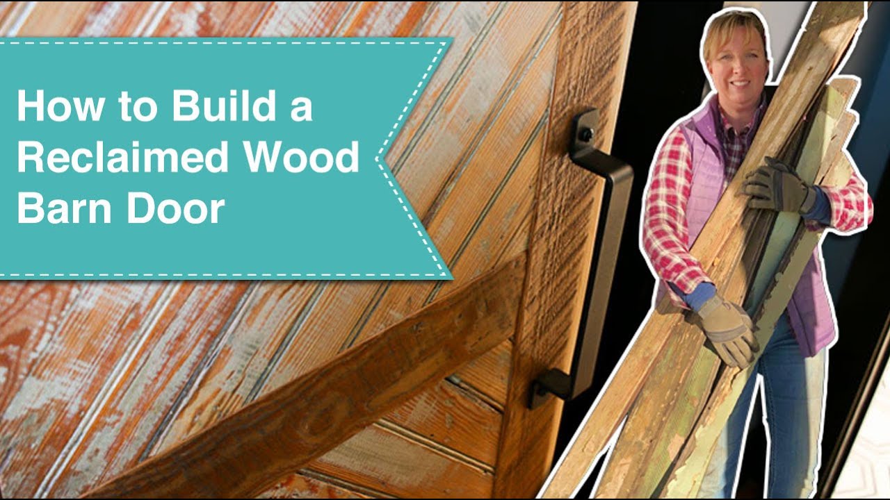 How to Build a Reclaimed Wood Barn Door