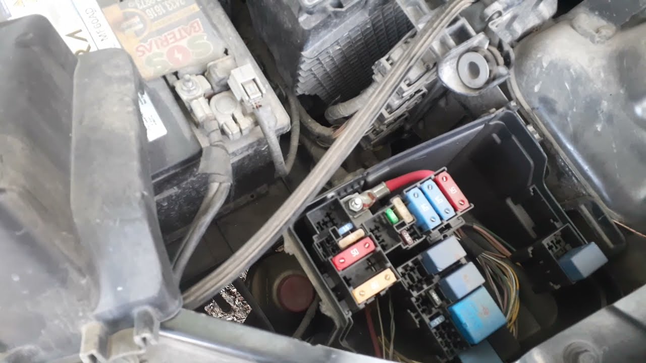 onde esta a caixa de fusíveis do sandero ?