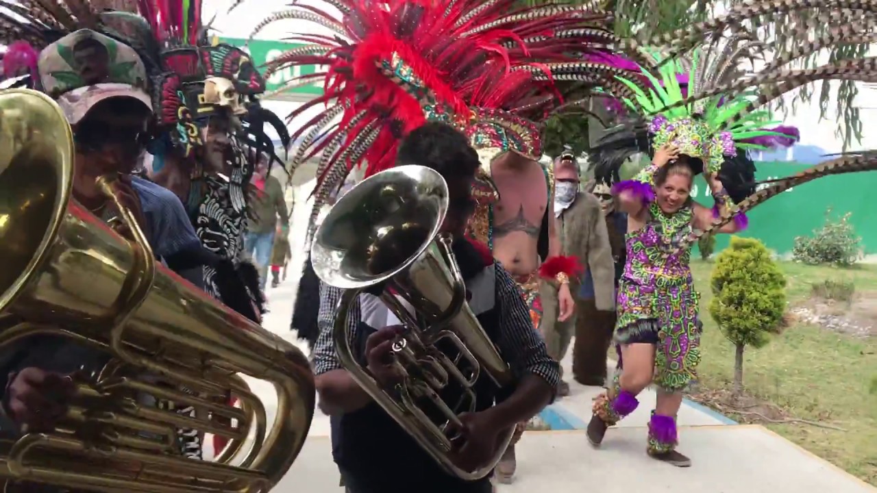 Carnaval de Estación de Apulco visitando el Cbta126 | Metepec, Agua Blanca 2018
