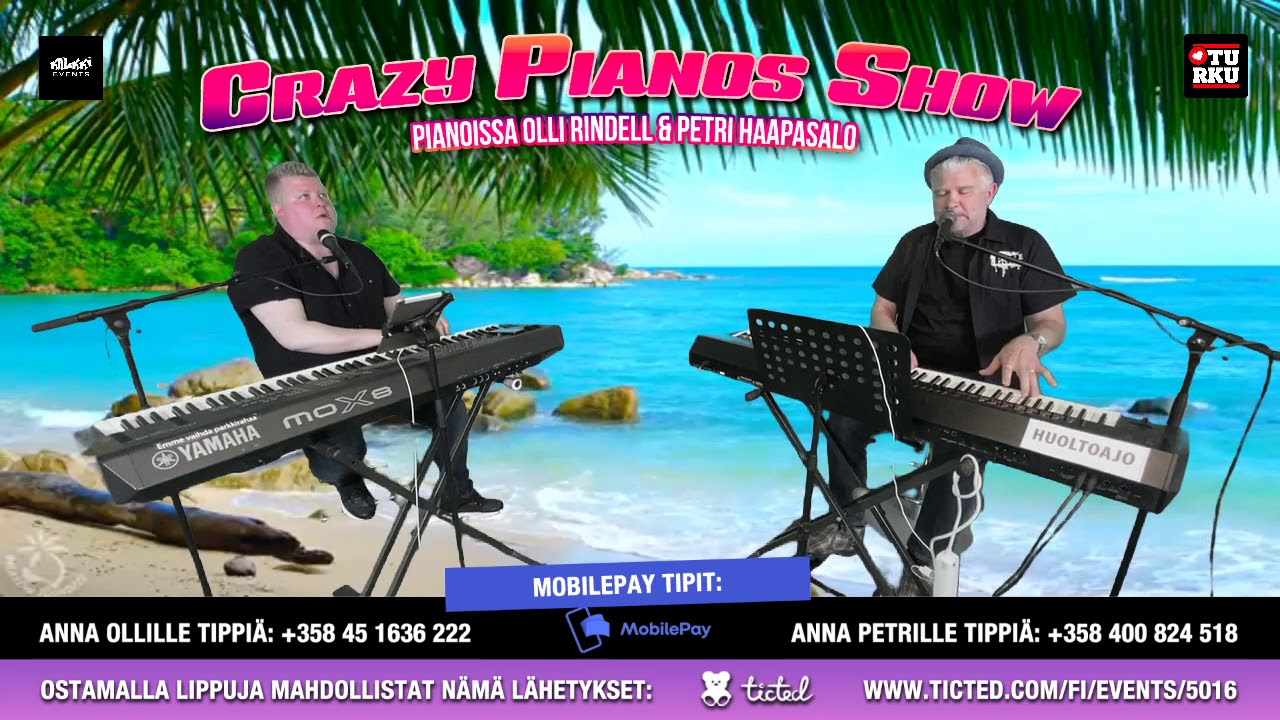 Crazy Pianos Live Show