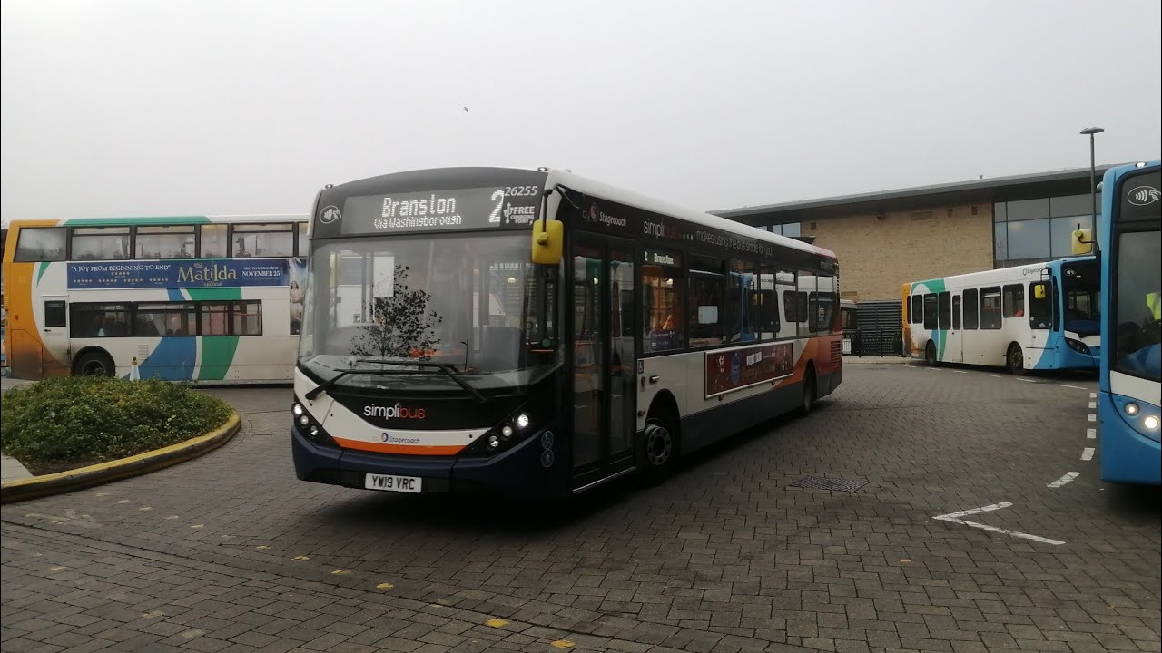 Buses at Lincoln Central Bus Station (02/12/2022)