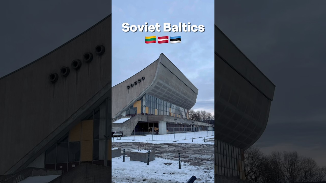 🇱🇹🇪🇪🇱🇻Soviet heritage Baltics: Lithuania, Estonia, Latvia. Architecture and more #urbex