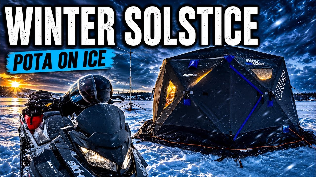 Alaska Winter Solstice: POTA & Cooking