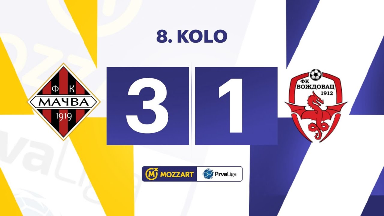 Mozzart Bet Prva liga Srbije 2024/25 - 8.Kolo: MAČVA – VOŽDOVAC 3:1 (2:0)