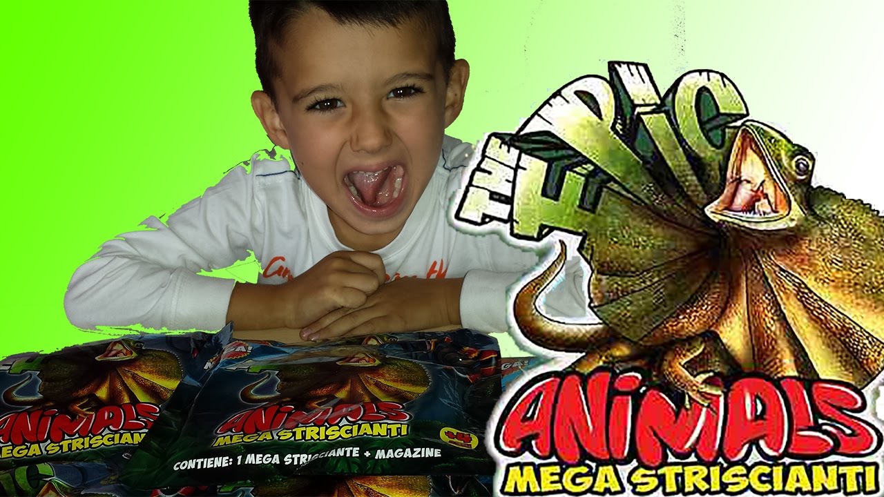 EDICOLA #70: Blind bags The Epic Animals - Mega Striscianti!!!!