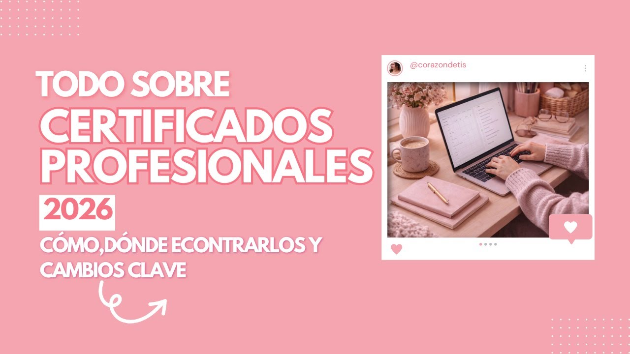 vídeo completo certifiicados profesionales